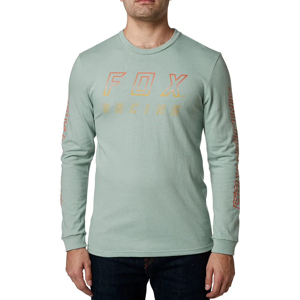 Neon Moth Ls Tee - Eucalyptus