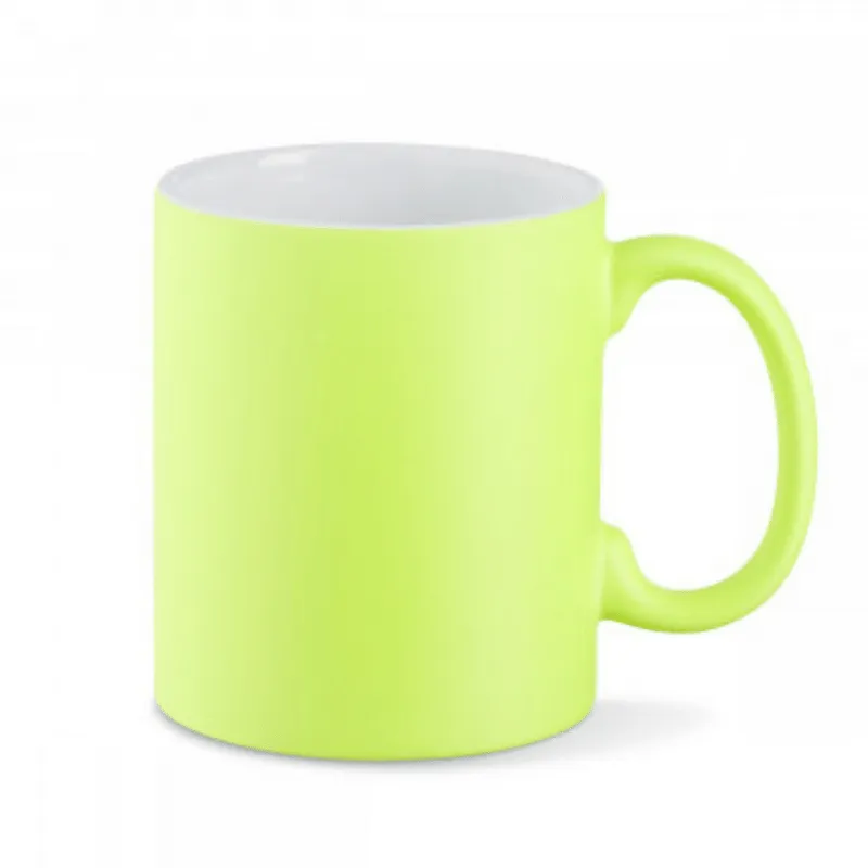 Neon Mugs, Personalised Gift