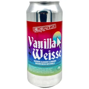 Neon Raptor Vanilla Weisse (Raspberry, Blueberry & Cinnamon)