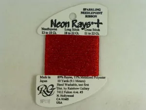 Neon Rays  NP118 Christmas Red