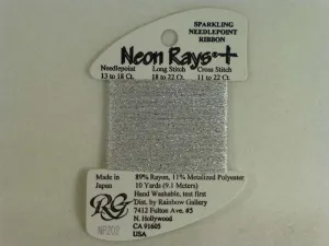 Neon Rays  NP202 Silver Sparkle