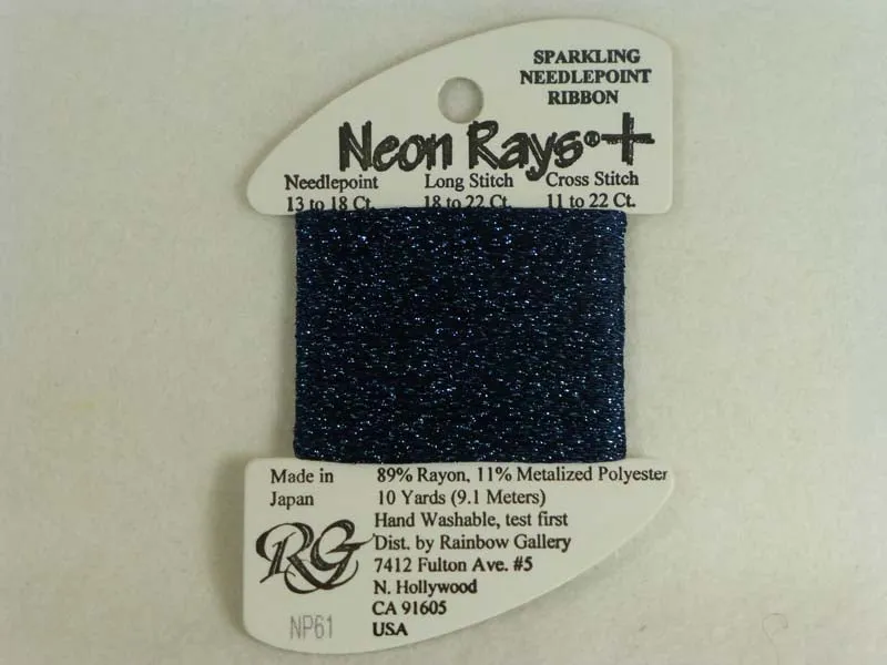 Neon Rays  NP61 Midnight Blue