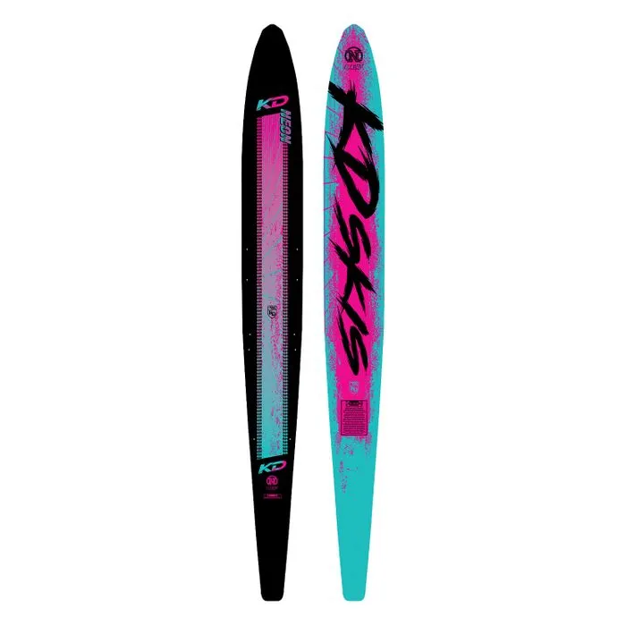 Neon Slalom Ski