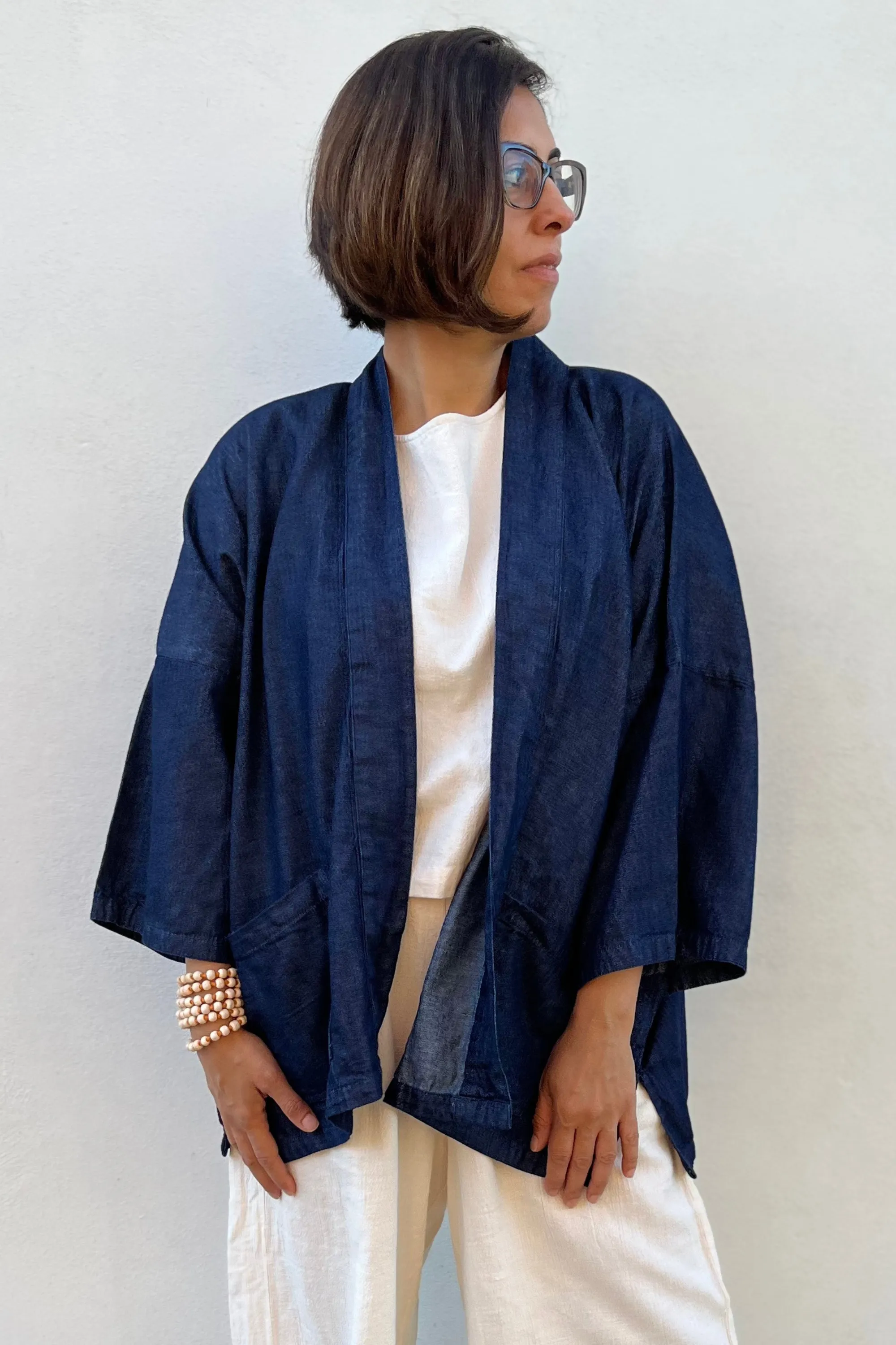 NEW! Belted Overlay Denim