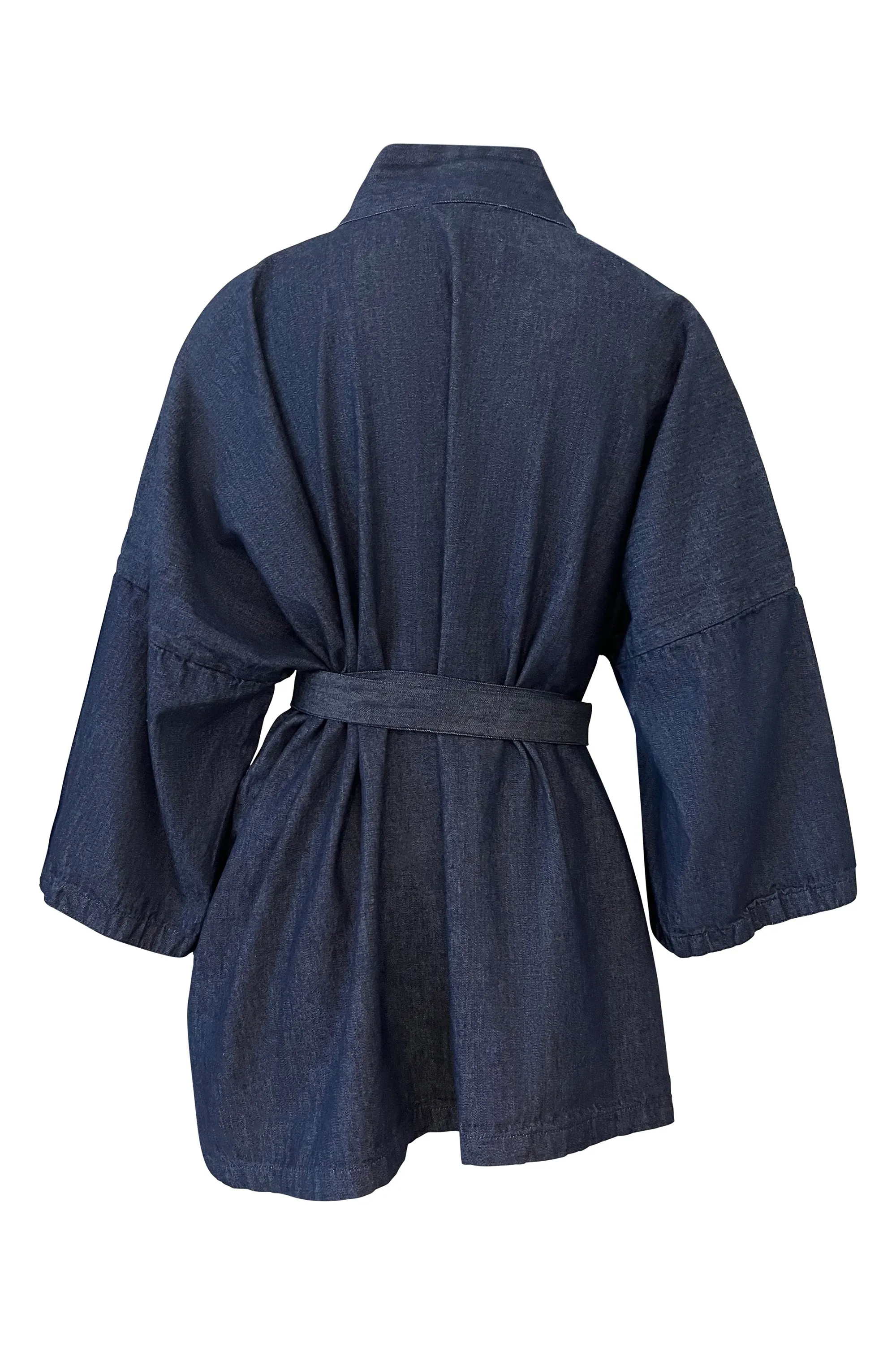 NEW! Belted Overlay Denim
