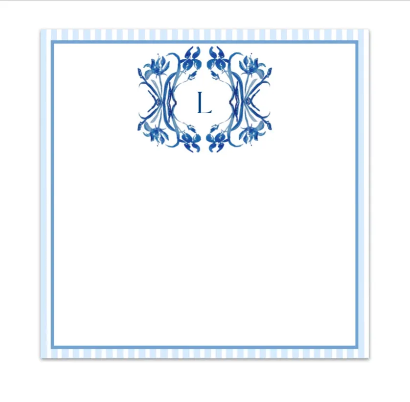 NEW! Fluer de Lis note cards