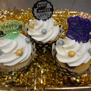 New Years Eve Top Shelf Cupcakes