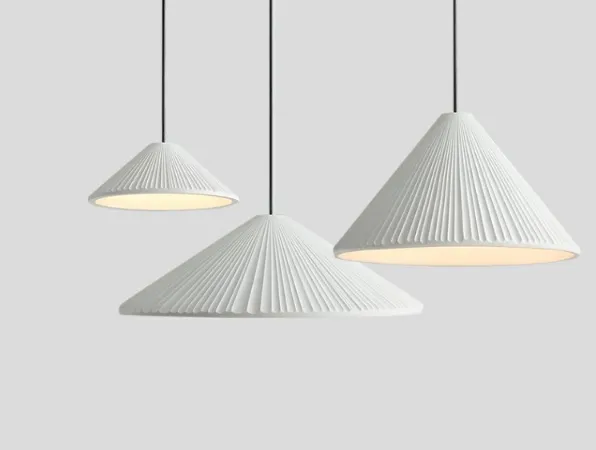Nordic Macron Folded Resin Lampshade Pendant Lamp