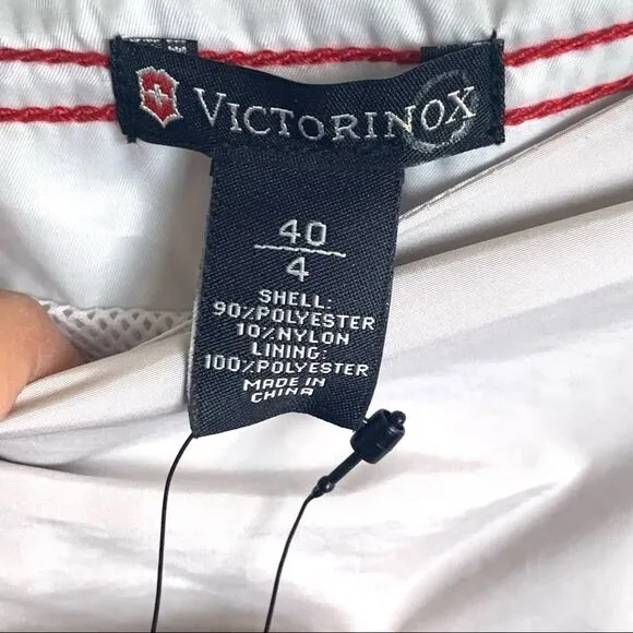 NWT Victorinox Swiss Army Utility Skirt Grey Size 4