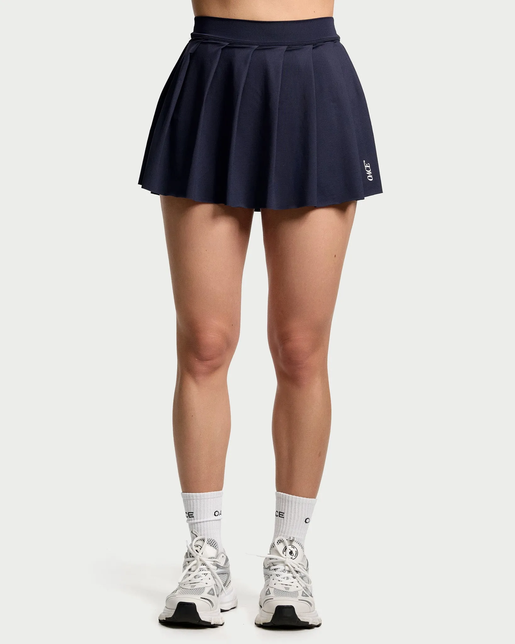 Nylon Folded Skirt