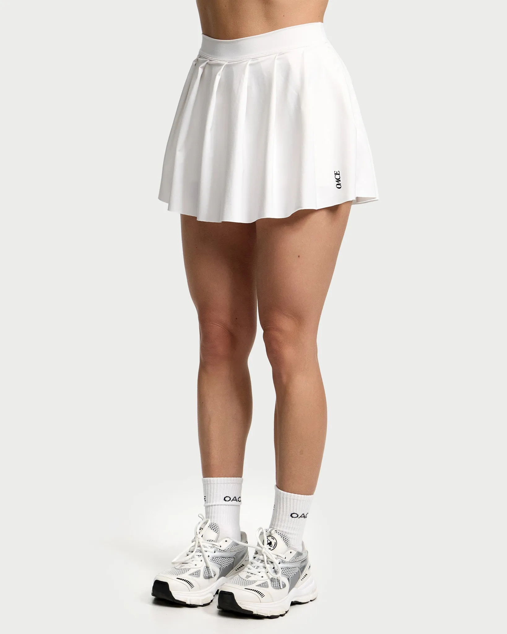 Nylon Folded Skirt