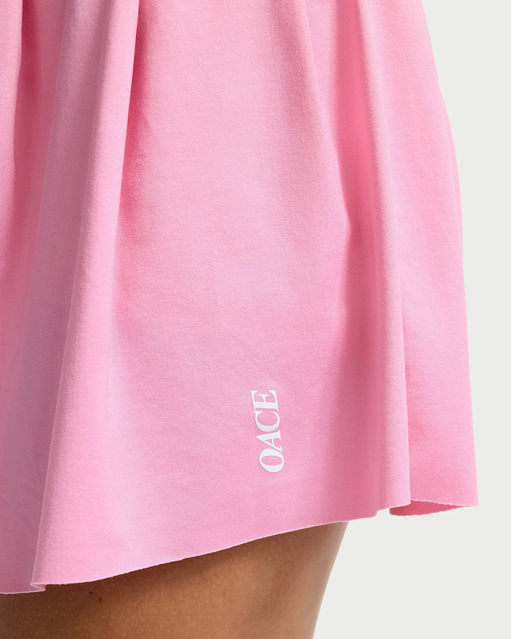 Nylon Folded Skirt