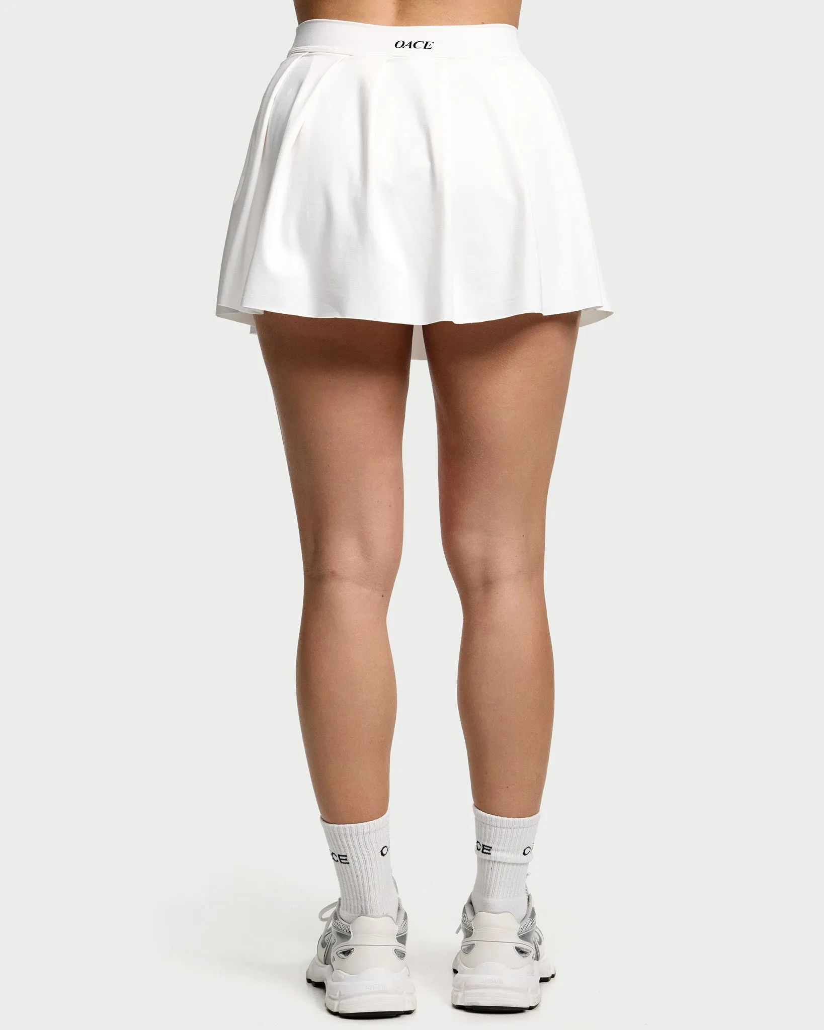 Nylon Folded Skirt