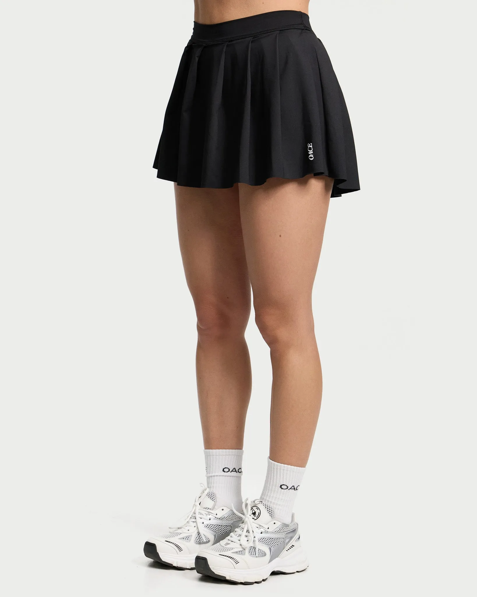 Nylon Folded Skirt