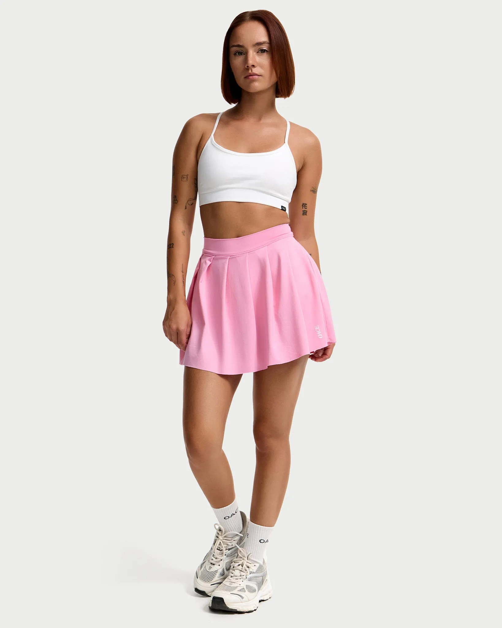 Nylon Folded Skirt