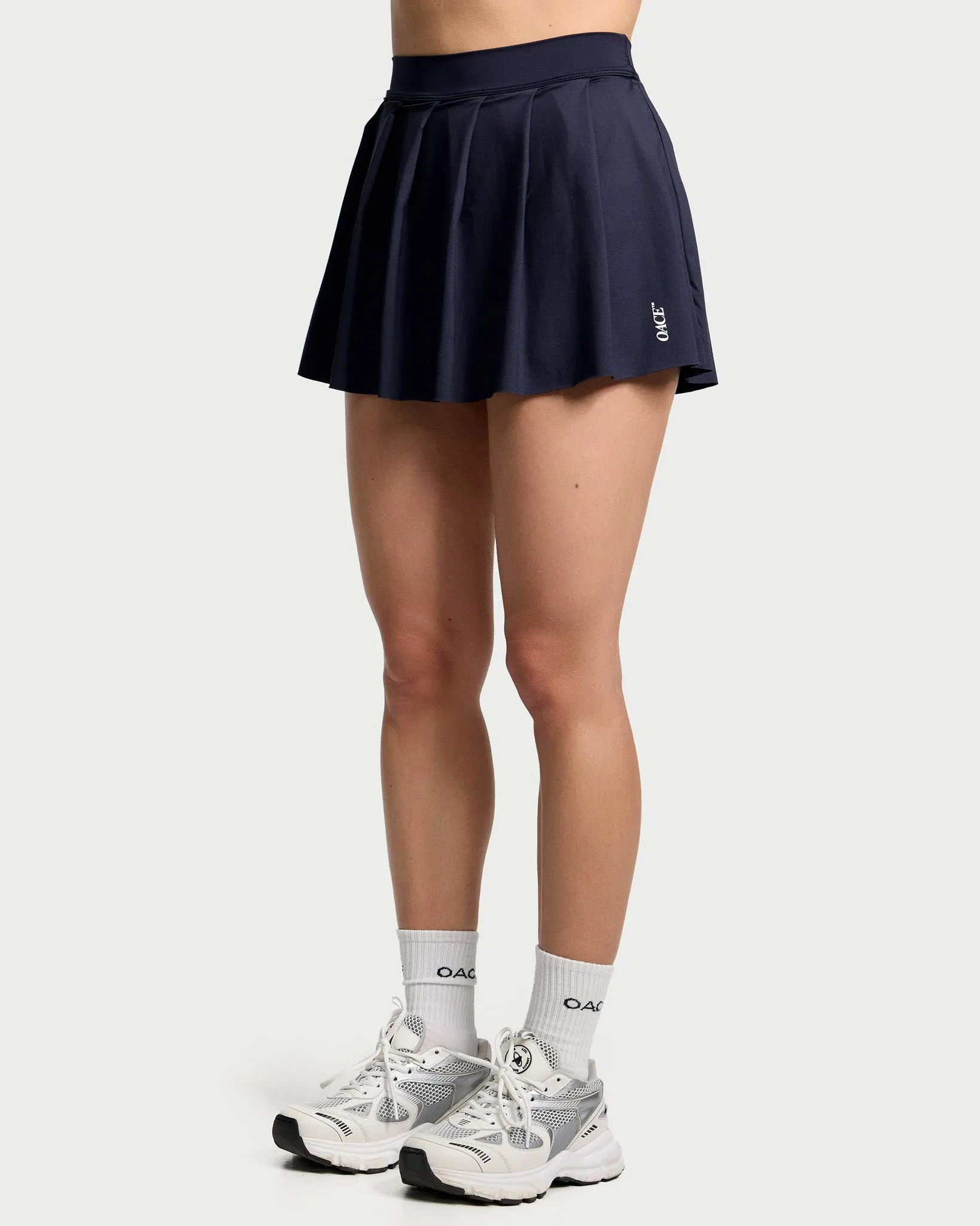 Nylon Folded Skirt