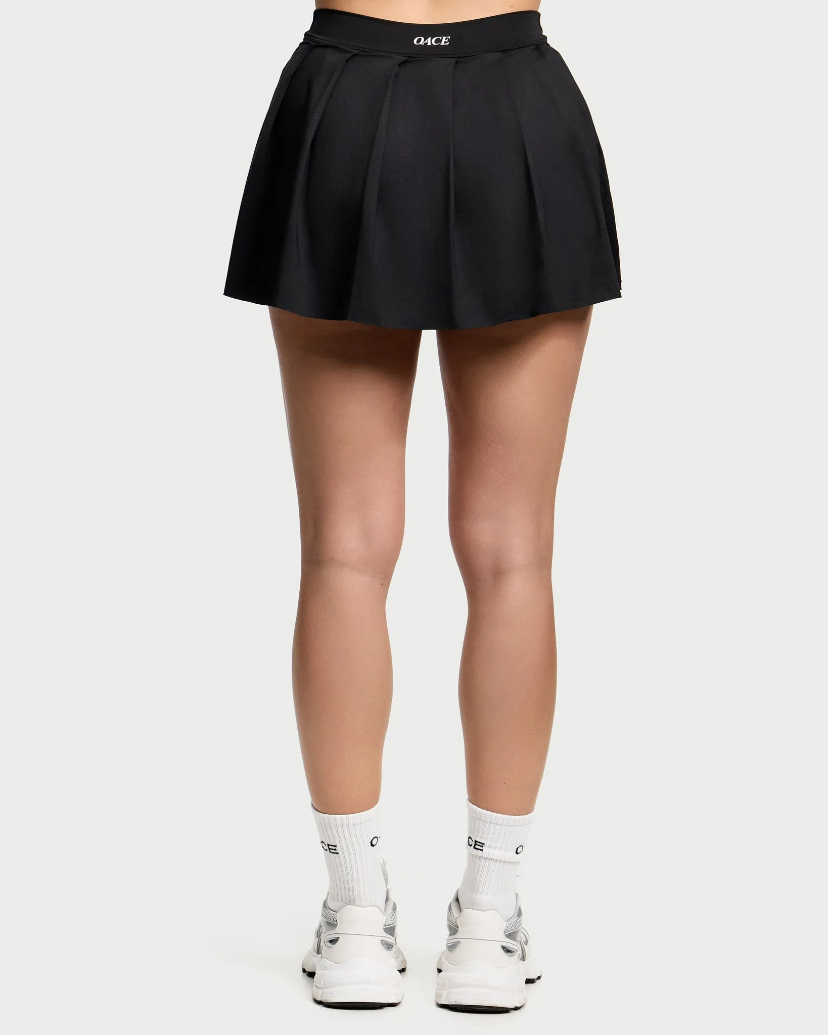 Nylon Folded Skirt