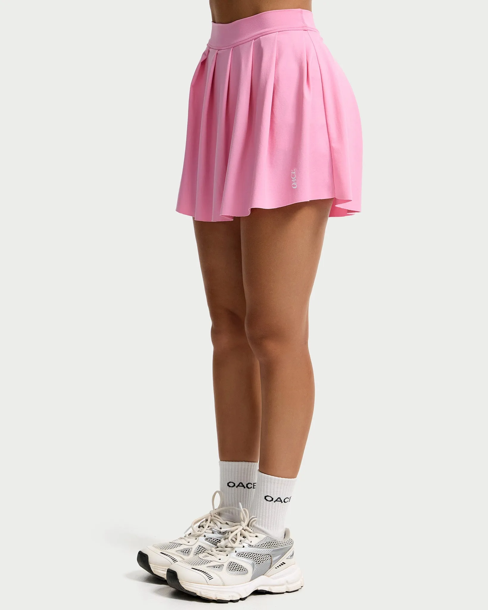 Nylon Folded Skirt