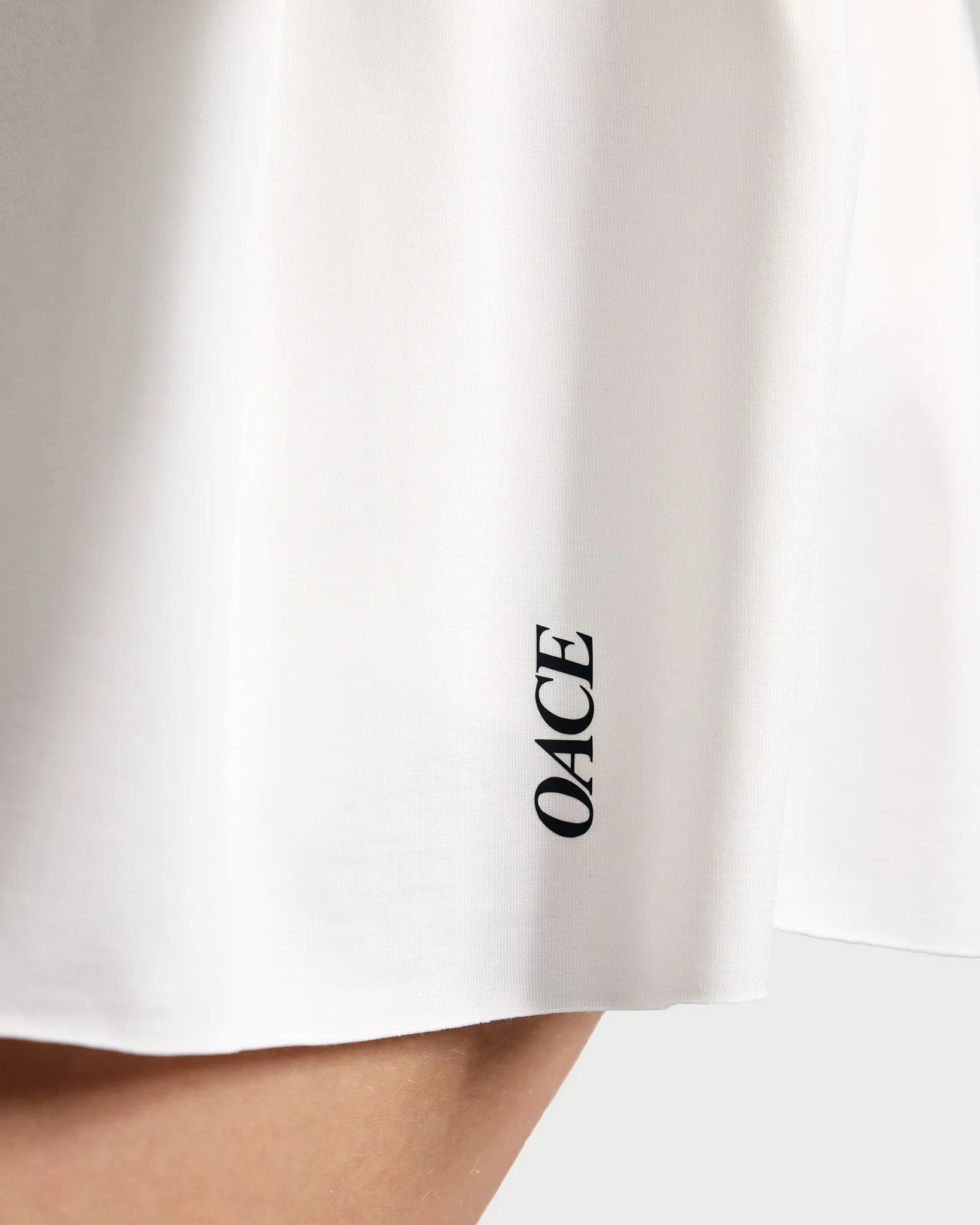 Nylon Folded Skirt
