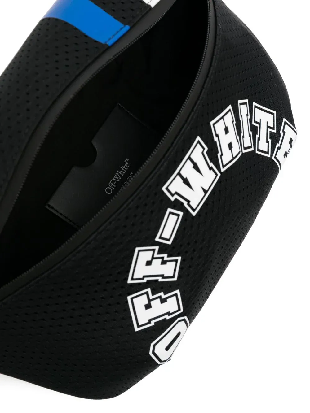 Off-White Outdoor Baseball Mesh Belt Bag Black/White