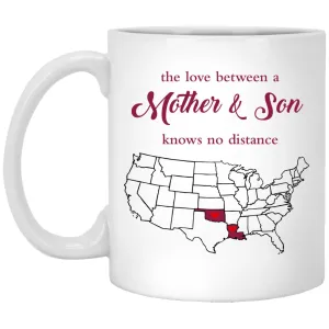 Oklahoma Louisiana The Love Between Mother And Son Mug