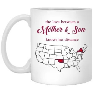Oklahoma New York The Love Between Mother And Son Mug