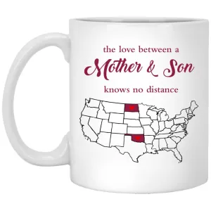 Oklahoma North Dakota The Love Between Mother And Son Mug