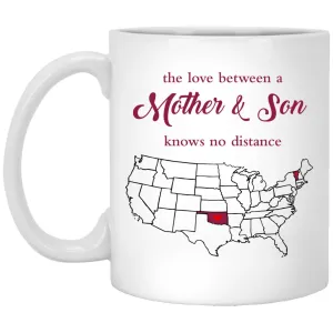 Oklahoma Vermont The Love Between Mother And Son Mug