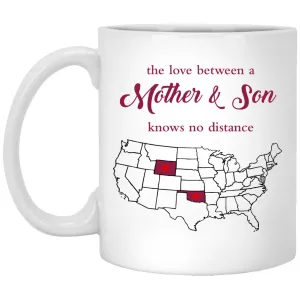 Oklahoma Wyoming The Love Between Mother And Son Mug
