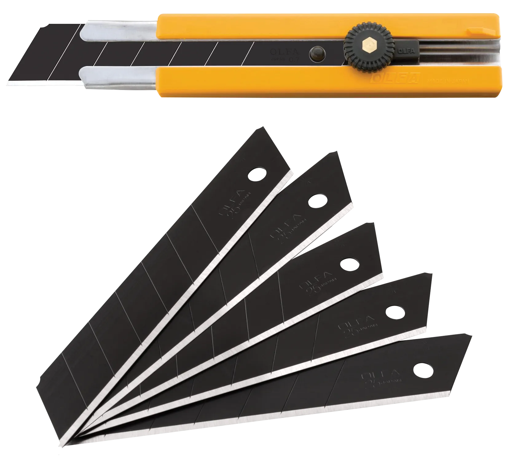 Olfa H1 Knife and Blades Combo Pack