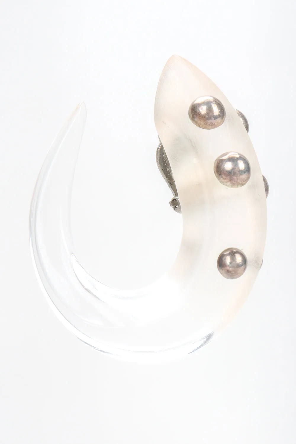 Ombré Frosted Lucite Earrings