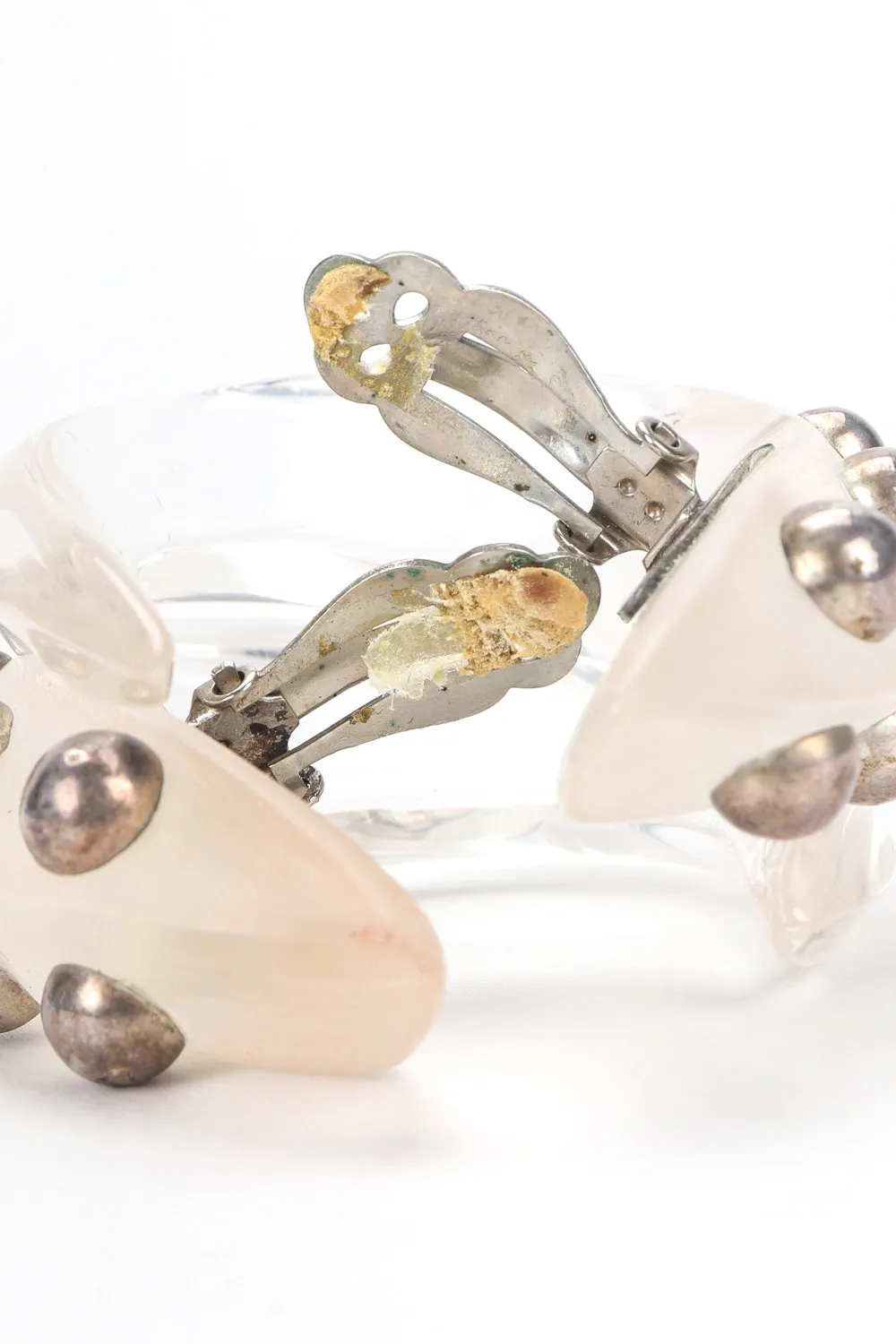 Ombré Frosted Lucite Earrings