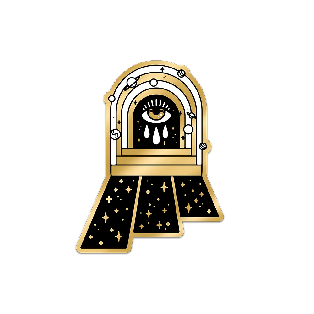 Orbit Eye Enamel Pin
