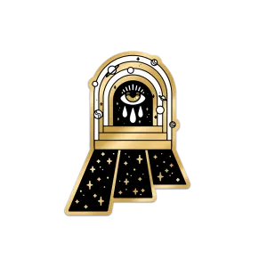 Orbit Eye Enamel Pin