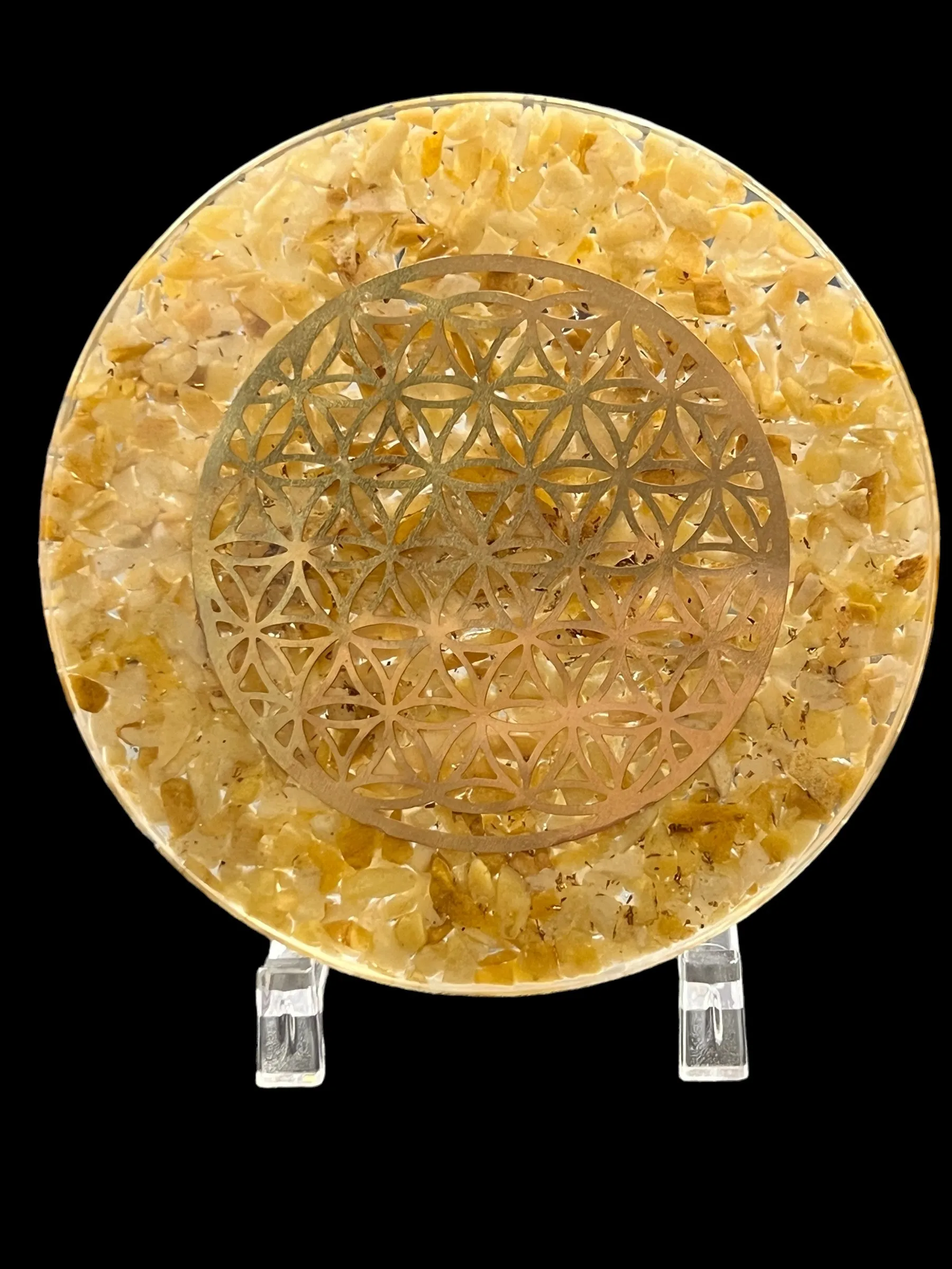 Orgonite Gemstone Charging Plate
