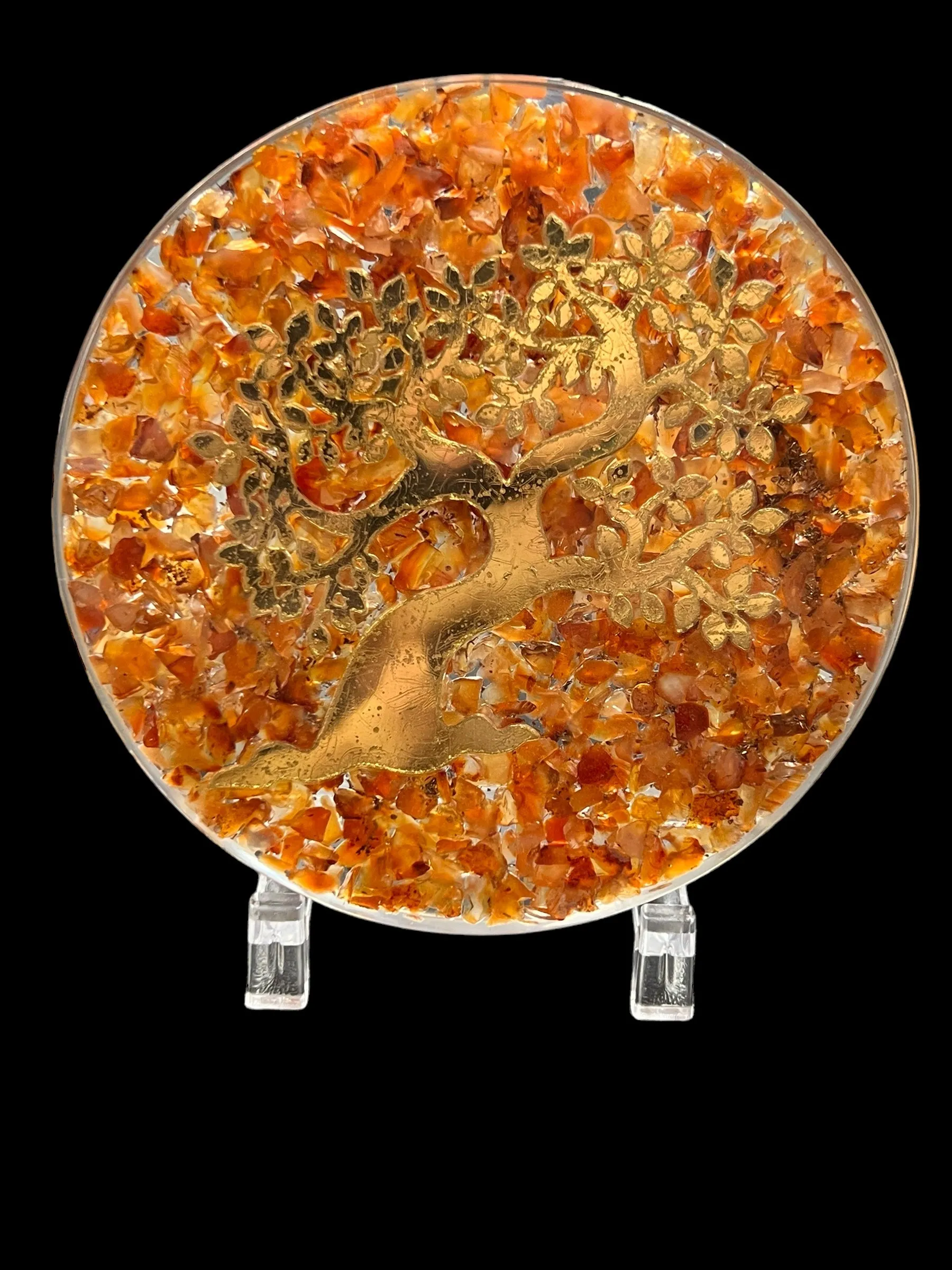 Orgonite Gemstone Charging Plate