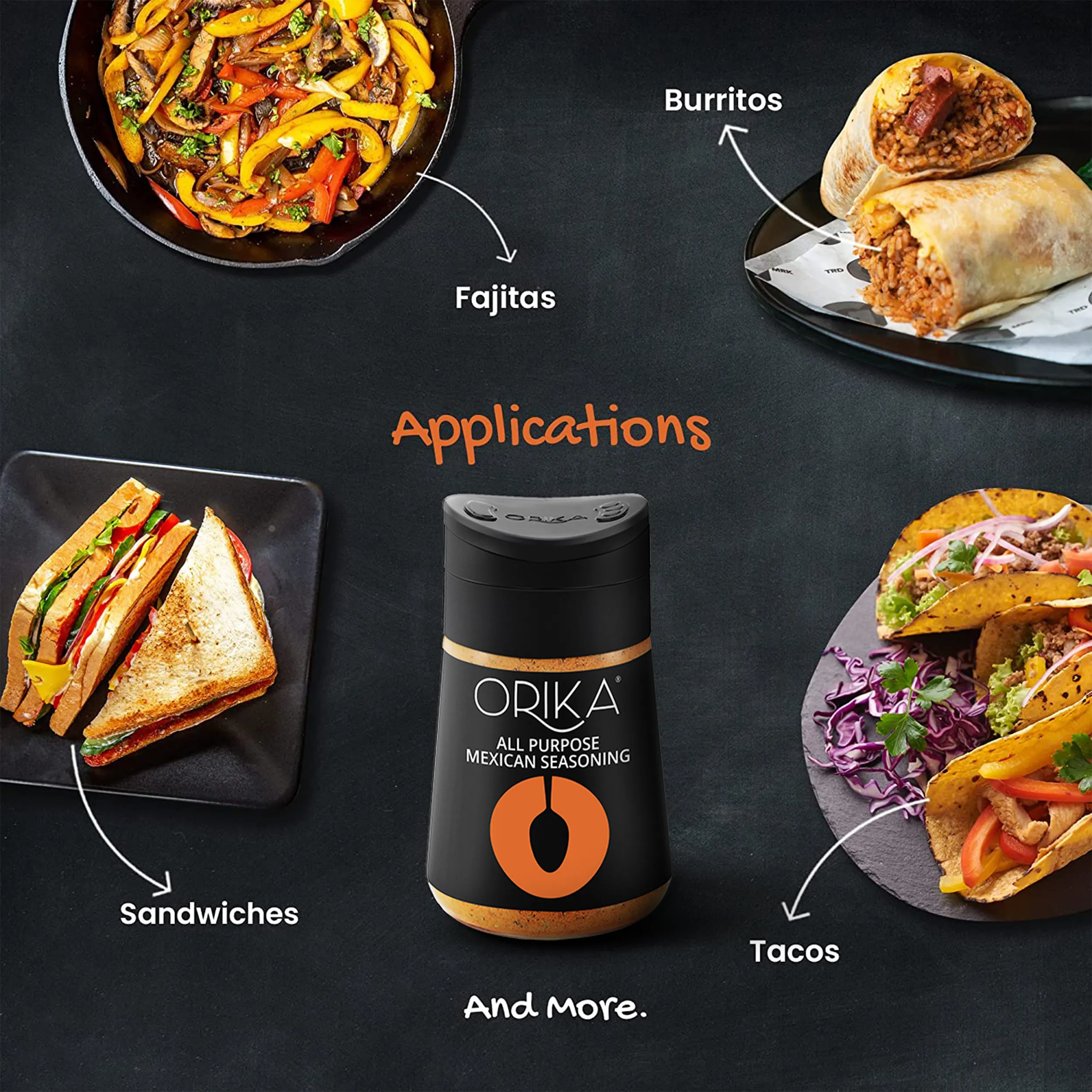 Orika All Purpose Mexican Seasoning (80 gm)