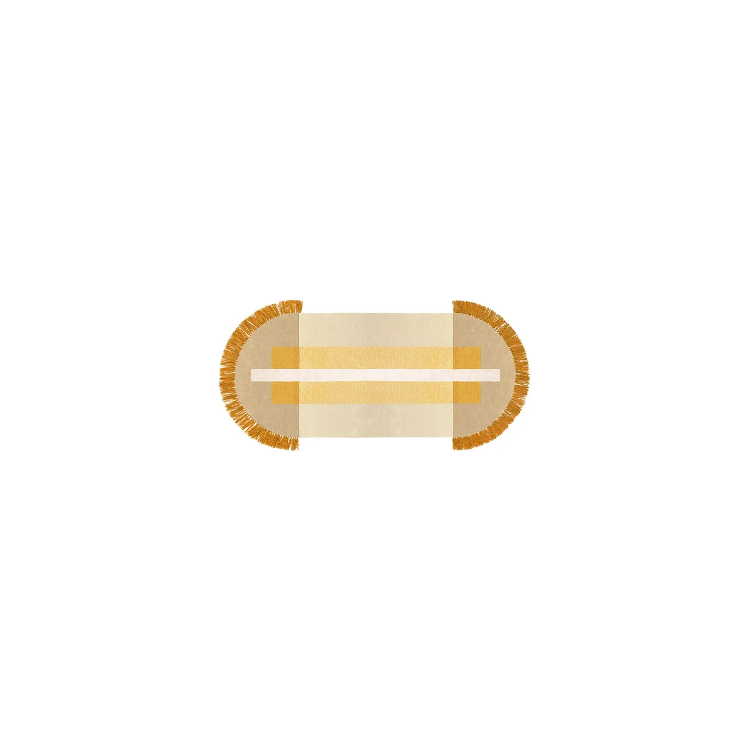 Overlay Runner - Small Mustard