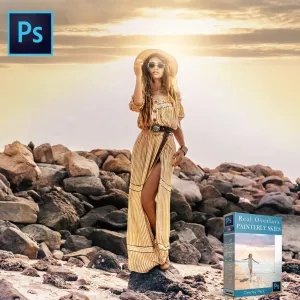 Painterly Sky Photoshop Overlay Kit