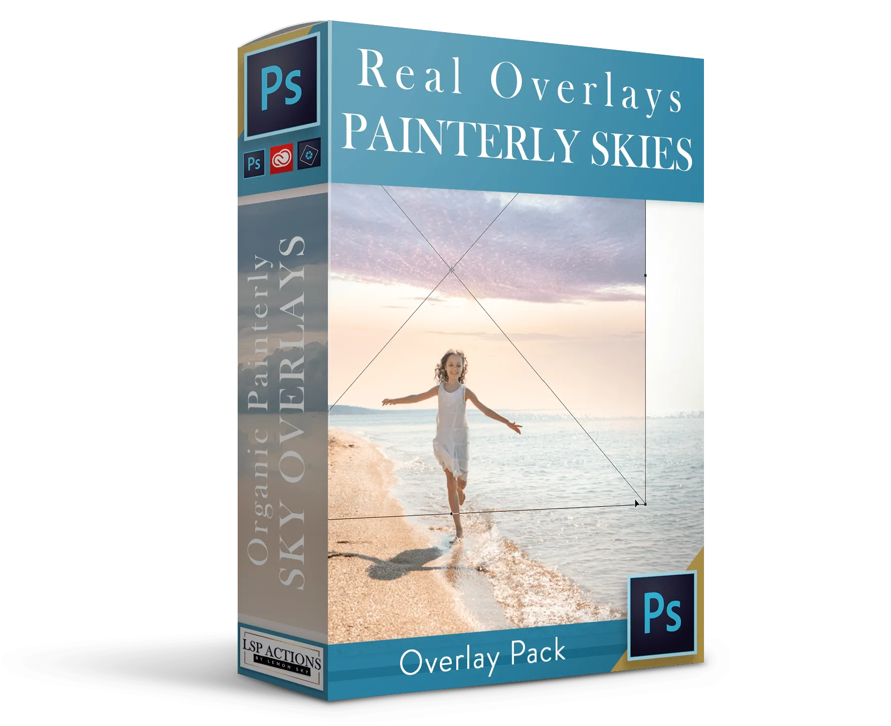 Painterly Sky Photoshop Overlay Kit