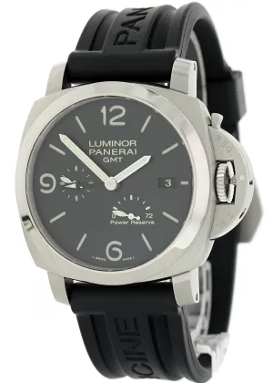 Panerai Luminor 1950 3 Days PAM321 GMT Mens Watch