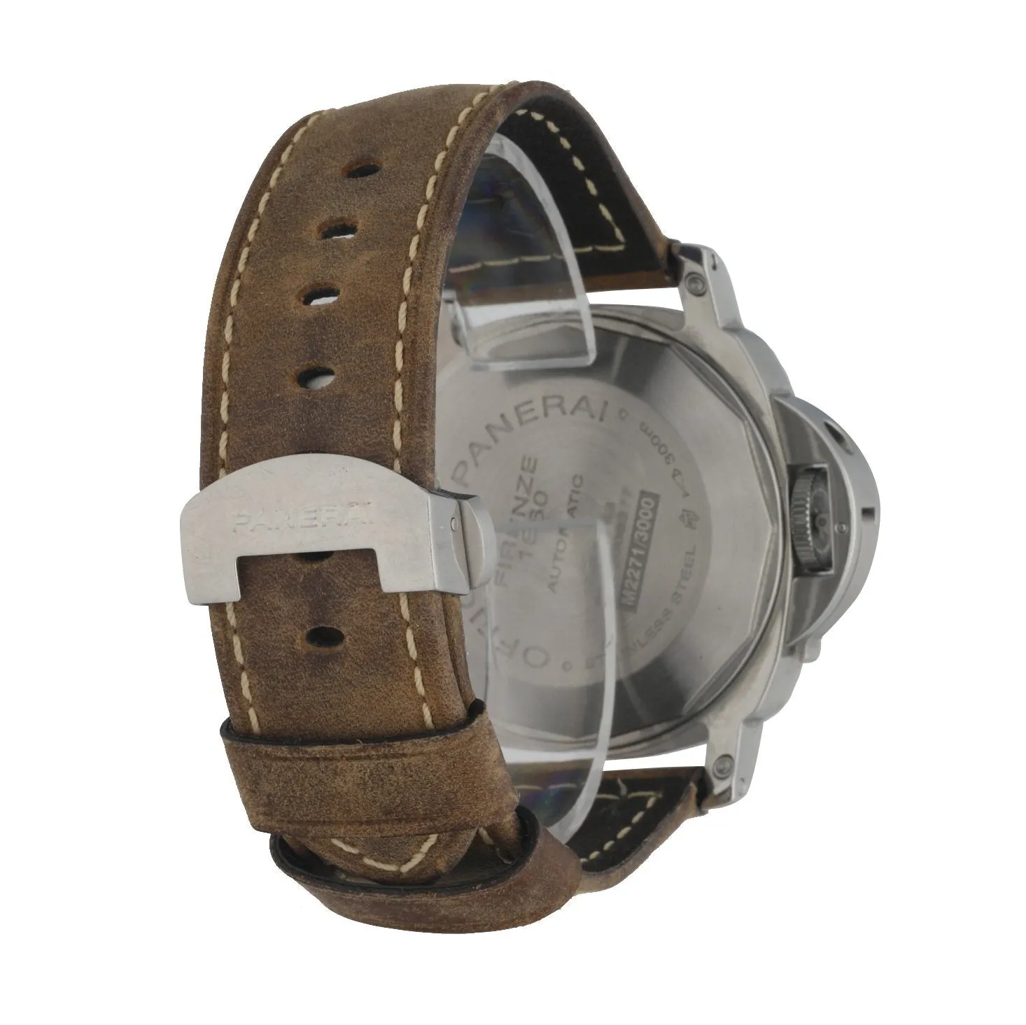 Panerai Luminor PAM104 Stainless Steel Automatic Men's Watch W/Box