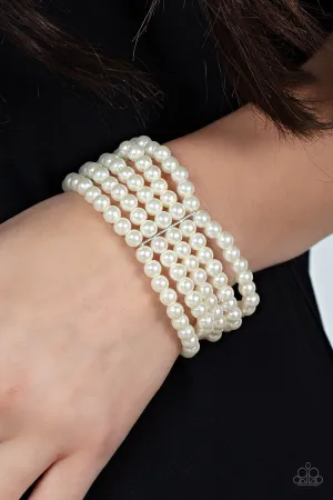Paparazzi A Pearly Affair - Pearl Bracelet