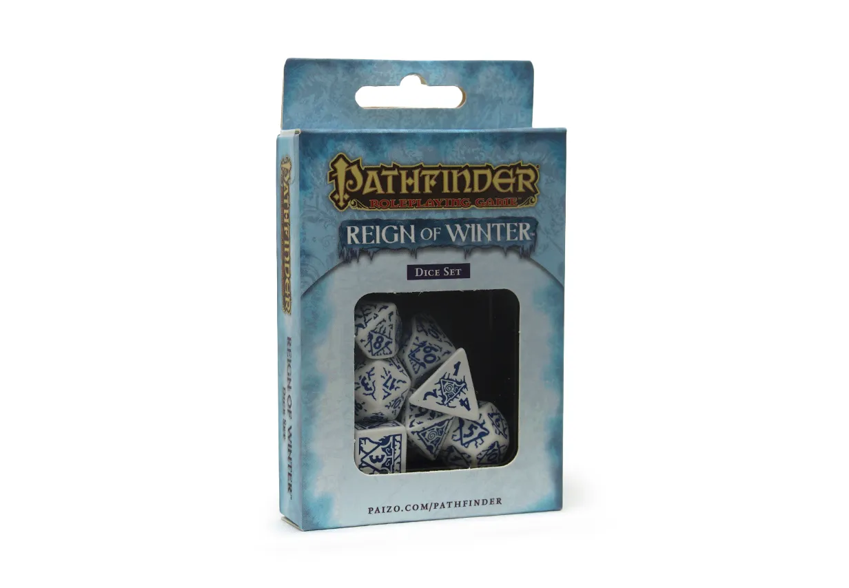 Pathfinder - Reign of Winter Dice Set
