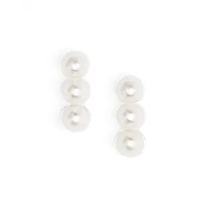 Pearl Beaded Drop Earrings