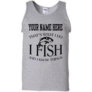 Personalized-That's What I Do Tank Top a