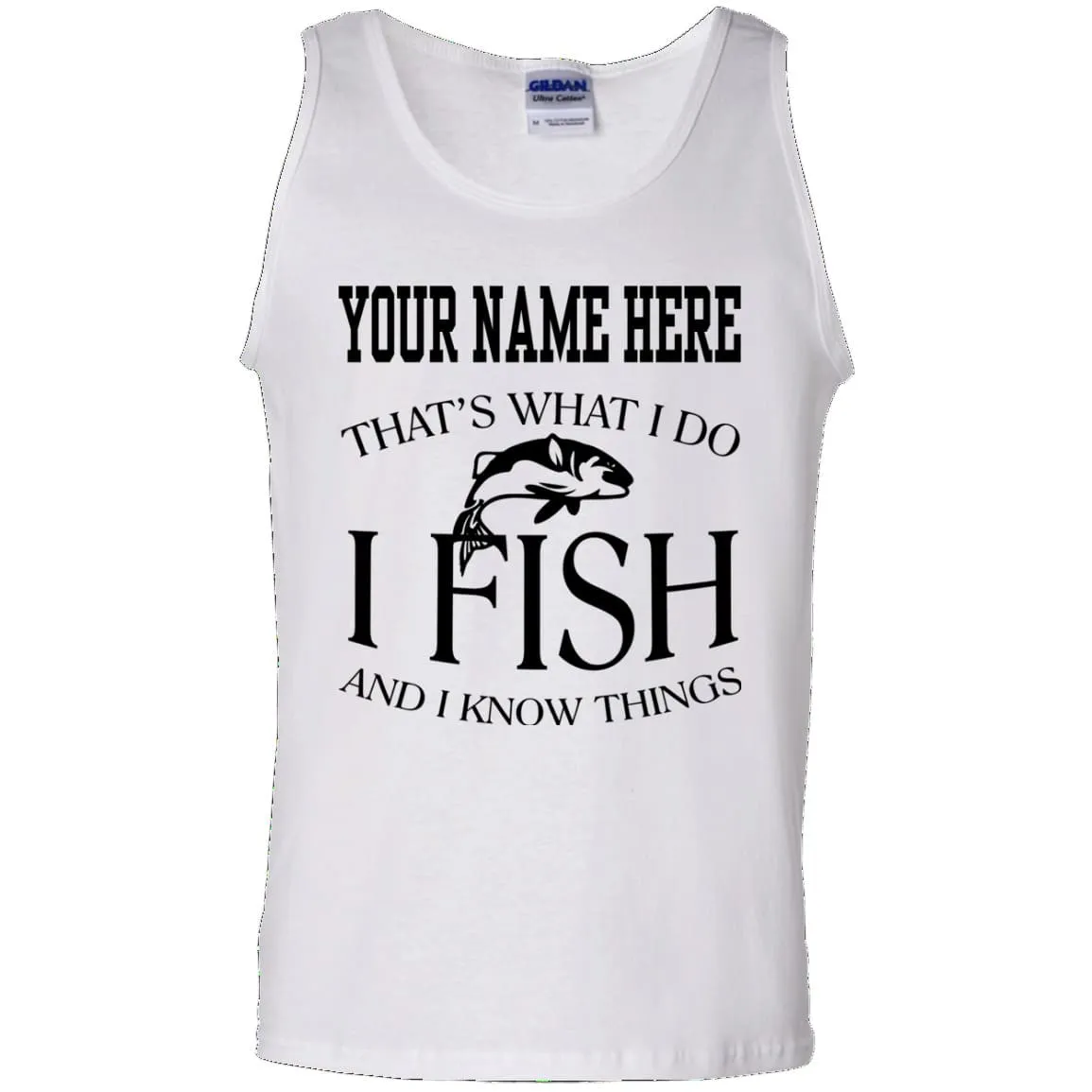 Personalized-That's What I Do Tank Top a