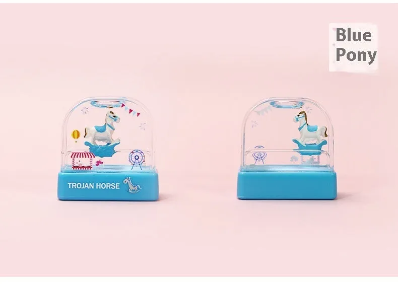 Photosensitive Cartoon Crystal Children's Seal