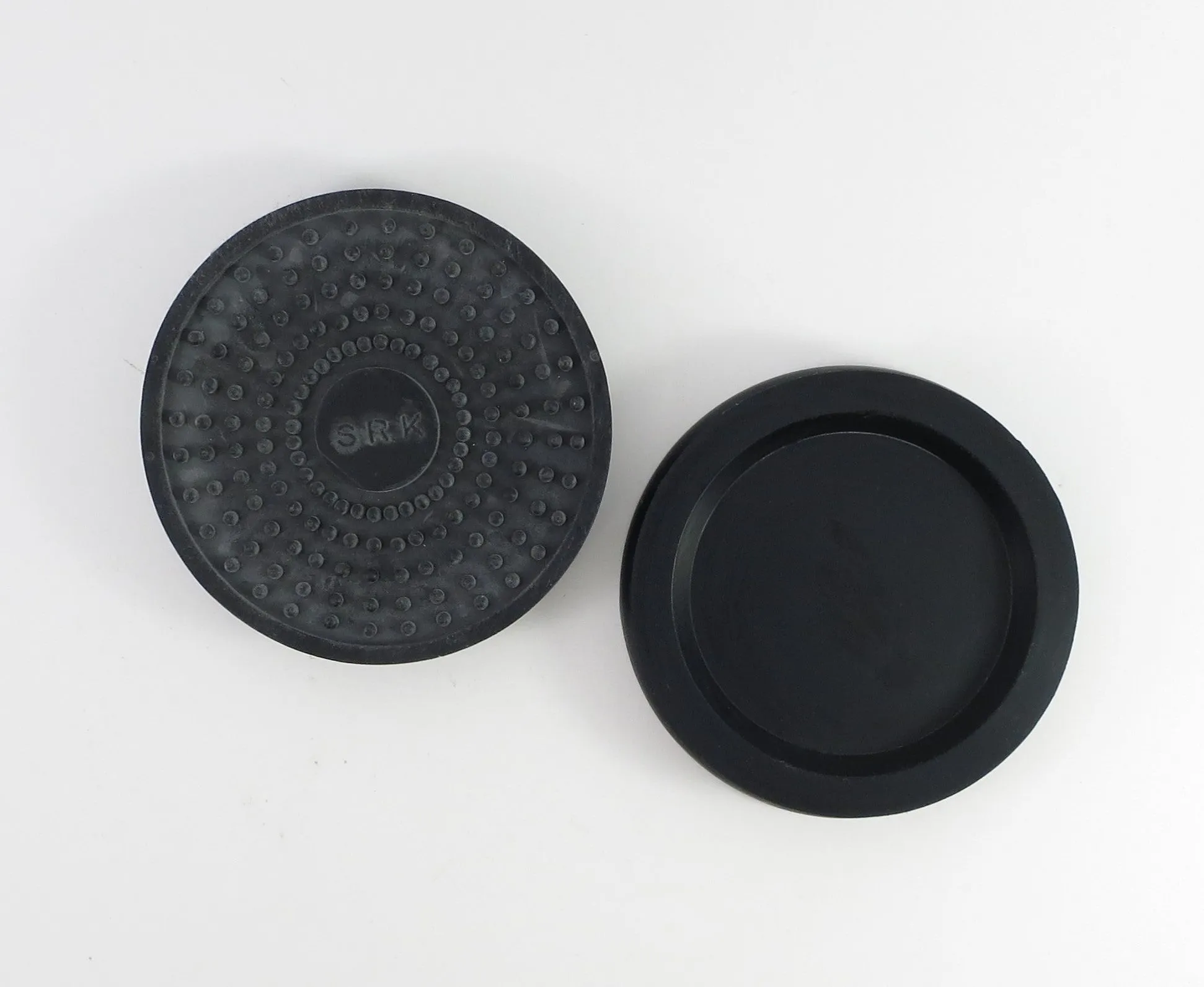 Piano Caster Cup XLarge - Black Rubber