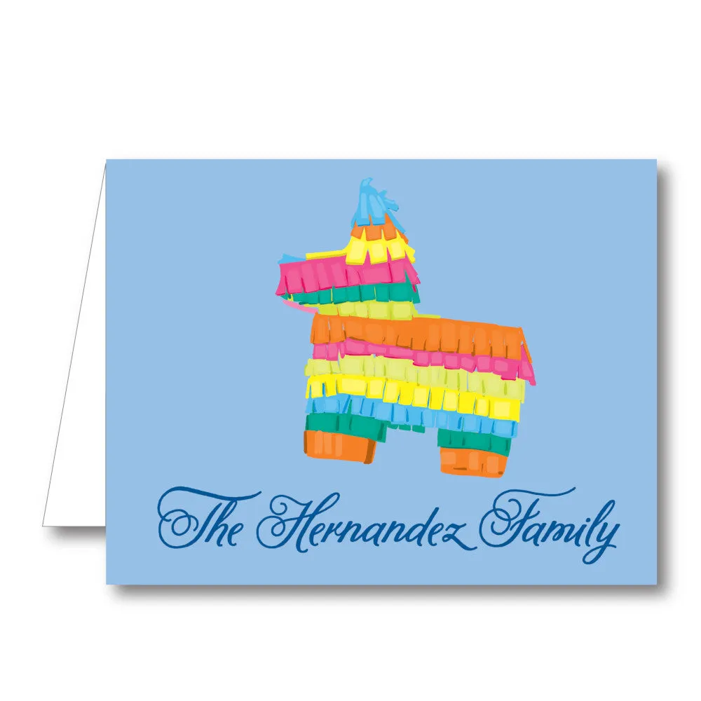 Pinata Folded Notecard